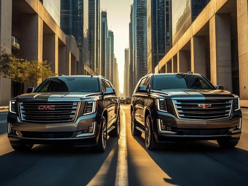 Cadillac or GMC. Which one to choose for renting in Dubai?