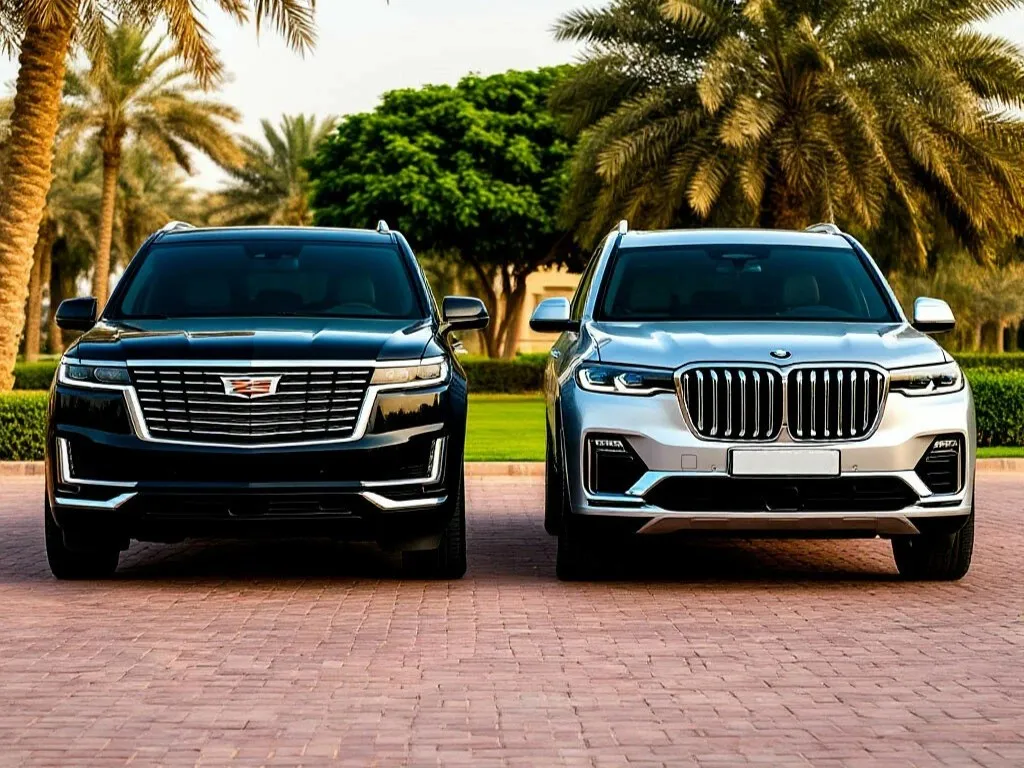 Cadillac or BMW. Which one to choose for renting in Dubai?
