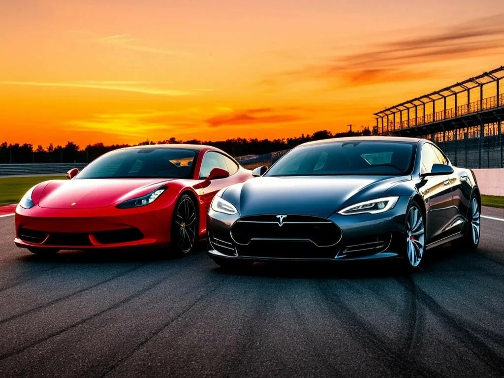 Ferrari or Tesla. Which one to choose for renting in Dubai?