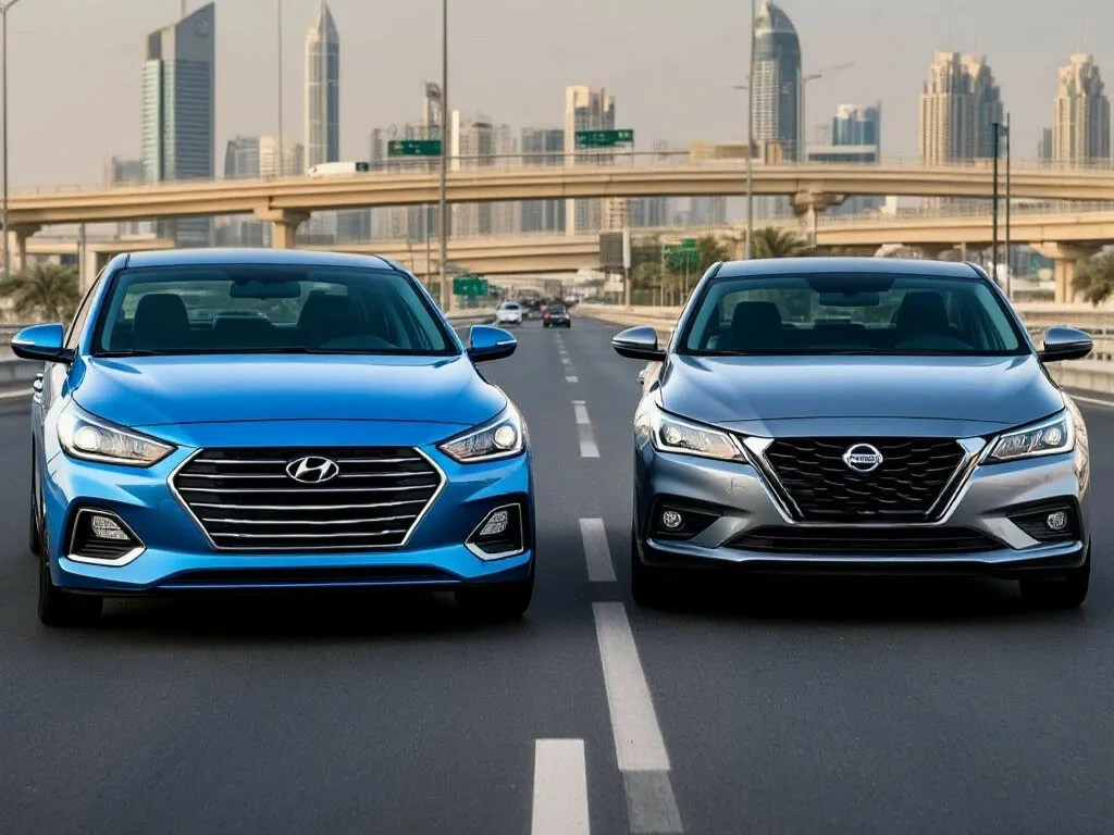 Hyundai or Nissan. Which one to choose for renting in Dubai?