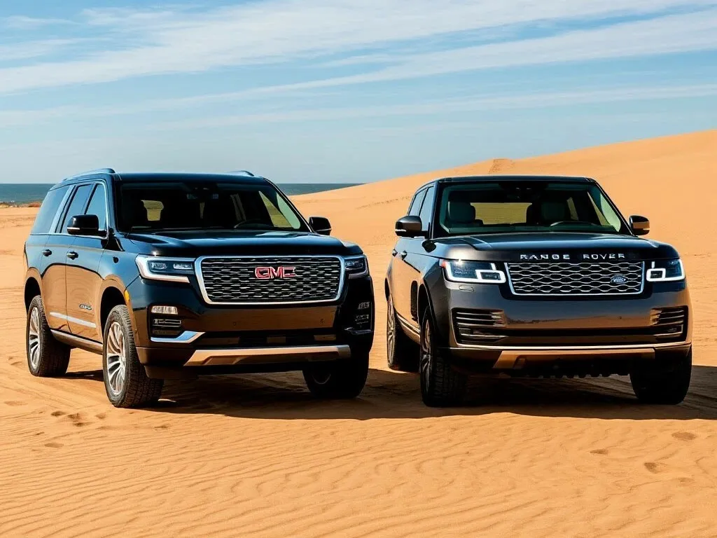 Range Rover or GMC. Which one to choose for renting in Dubai?