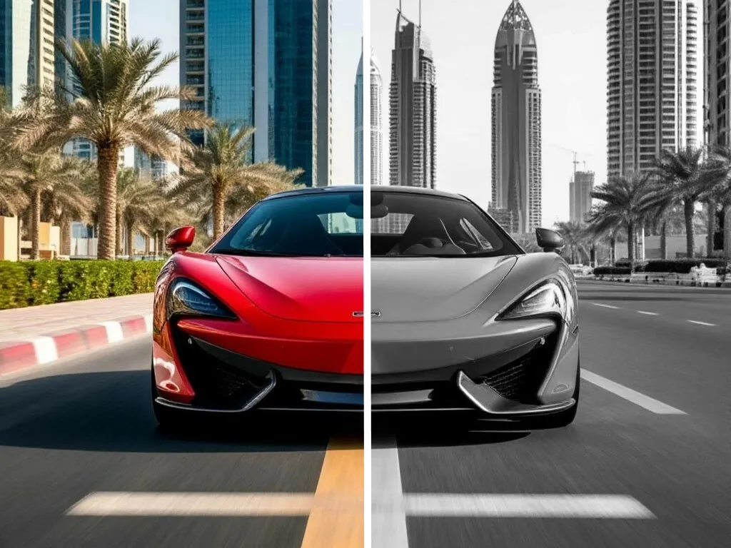 Deposit lock conditions when renting a car in Dubai