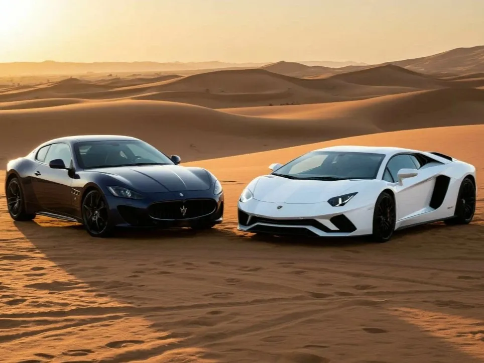Maserati or Lamborghini. Which one to choose for renting in Dubai?