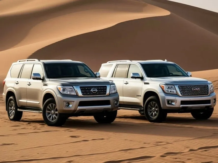 Nissan or GMC. Which one to choose for renting in Dubai?