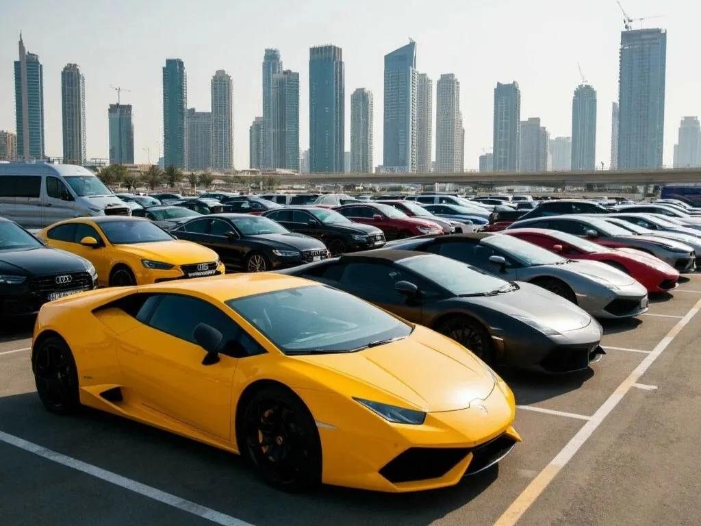 What should you pay attention to when renting a car in Dubai?