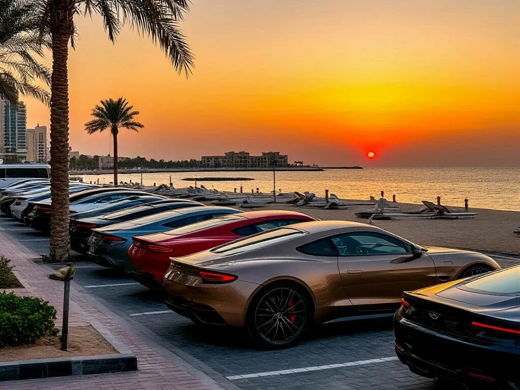 How to choose a car rental service for traveling in the UAE. Step-by-step instructions