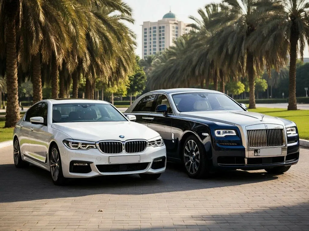 BMW vs Rolls-Royce. Which one to choose for renting in Dubai?