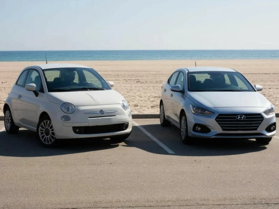 Fiat vs Hyundai. Which one to choose for renting in Dubai?