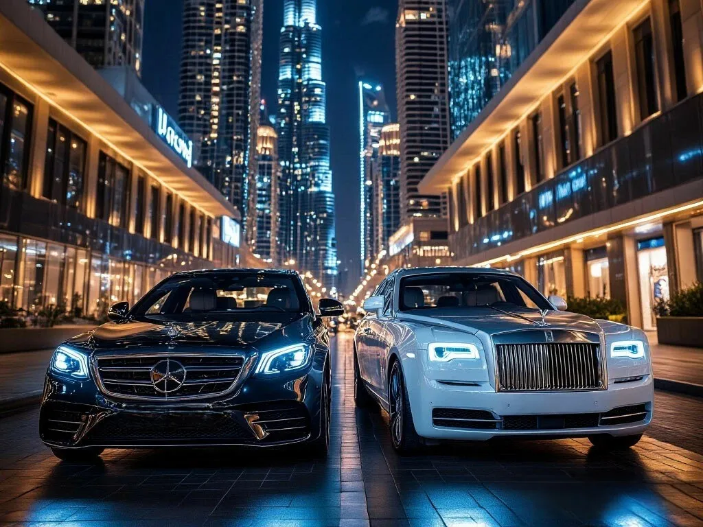 Mercedes vs Rolls-Royce. Which one to choose for renting in Dubai?