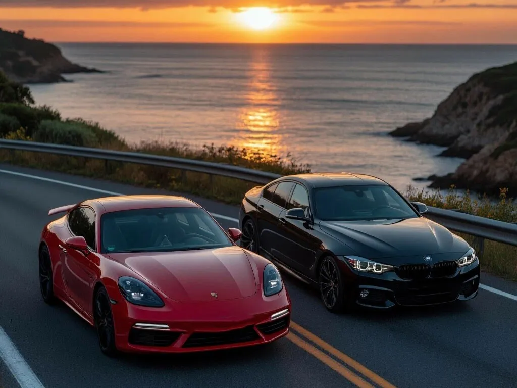 Porsche vs BMW. Which one to choose for renting in Dubai?